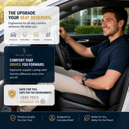 ReliefCore Gel-Boosted Seat Cushion